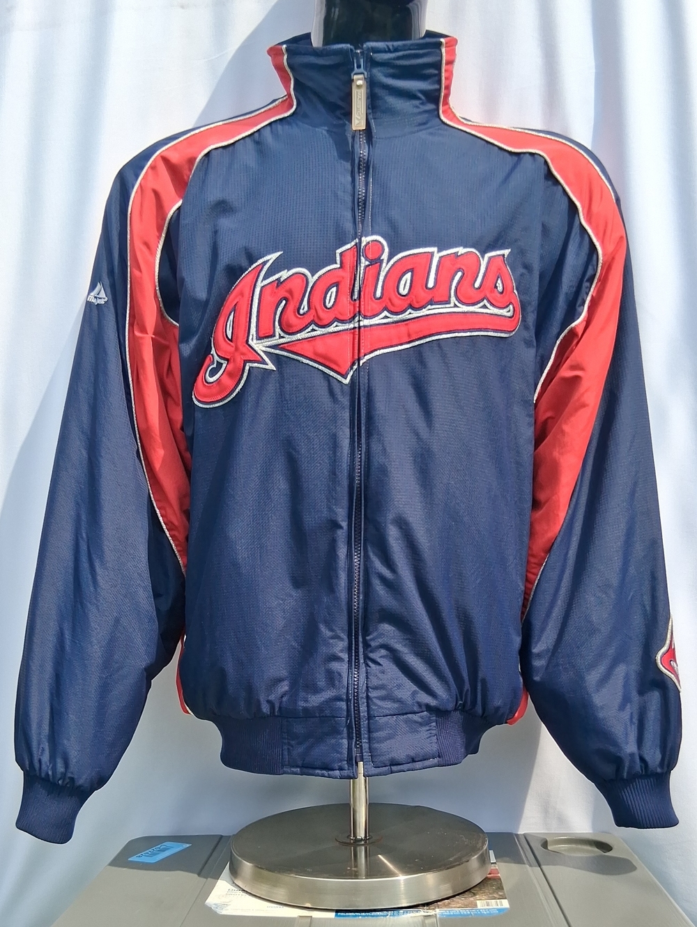 Cleveland Indians Majestic Dugout Jacket
